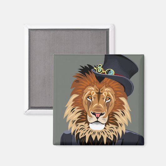 Classy Lion Magneet (Voorkant / Achterkant)