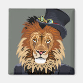 Classy Lion Magneet (Voorkant)