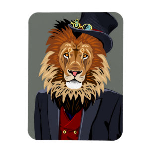 Classy Lion Magneet