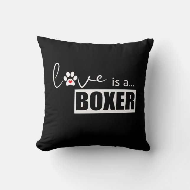 Classy Love is een Boxer Kussen (Voorkant)