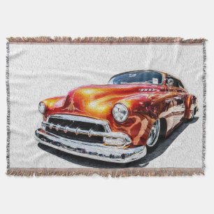 Classy Lowrider Throw Blanket Deken