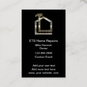 Classy luxe constructie dikke Visitekaartjes (Voorkant)