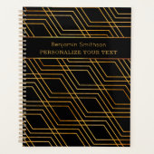 Classy Luxury Abstrait Black Gold Professional (Devant)