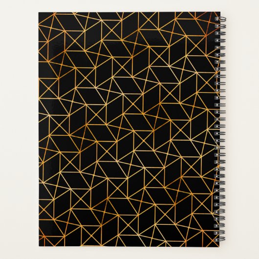 Classy Luxury Abstrait Black Gold Professional (Dos)