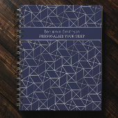 Classy Luxury Abstrait Navy Blue Grey Professionne