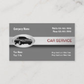 Classy Luxury Car Service Taxi Visitekaartje (Voorkant)