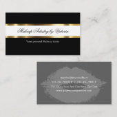 Classy Makeup Artist Visitekaartjes (Voorkant / Achterkant)