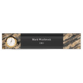 Classy Mannen Executive Desk-naambordje Naambordje (Voorkant)