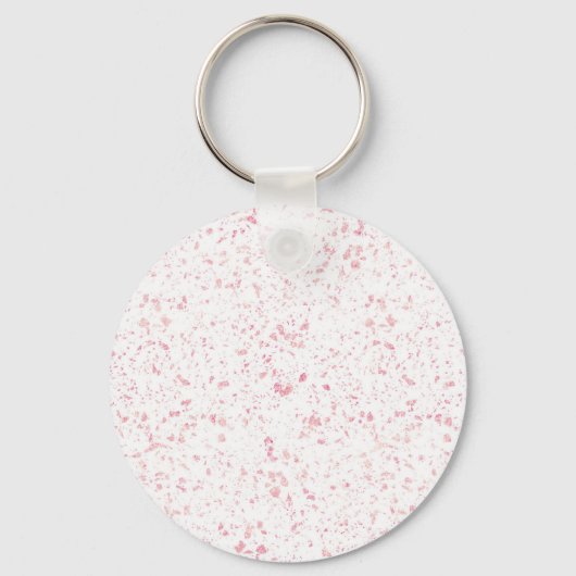 Classy  marble roos gold terrazzo design sleutelhanger (Voorkant)