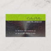 Classy Marketing Consultant visitekaartjes (Achterkant)