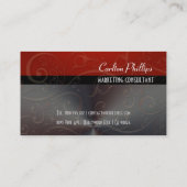 Classy Marketing Consultant visitekaartjes (Achterkant)