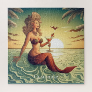 Classy Martini Zeemeermin Thunder_Cove Legpuzzel