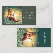 Classy Martini Zeemeermin Thunder_Cove Visitekaartje (Voorkant / Achterkant)