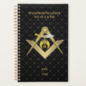 Classy Masonic Shriners - Gepersonaliseerd Planner (Voorkant)