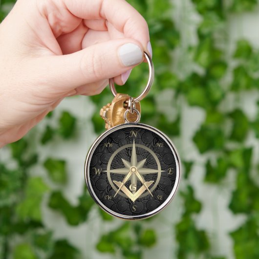 Classy Masonic Sleutelhanger (Hand)