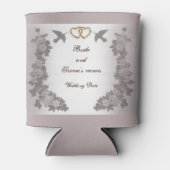Classy Mauve Wedding Favor Blikjeskoeler (Voorkant)