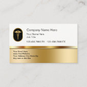 Classy Medical Doctor Kantoor Visitekaartje (Voorkant)