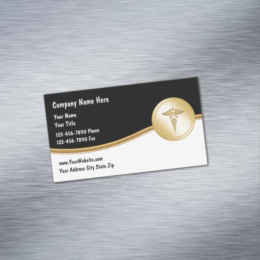 Classy Medisch Visitekaartje Magneten (Voorbeeld)