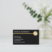 Classy Medische Verzekering Rep Visitekaartjes (Staand voorkant)