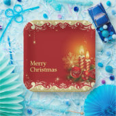 Classy Merry-Bord voor kerstpapier Papieren Bordje (Feest)