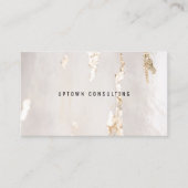 Classy Modern Gold Foil Visitekaartje (Voorkant)