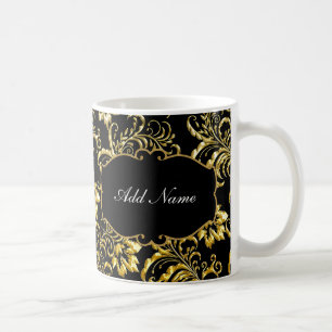 Classy Monogram Coffee Mugs Koffiemok