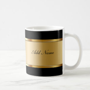 Classy Monogram Coffee Mugs Koffiemok