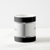 Classy Monogram Coffee Mugs Koffiemok (Center)