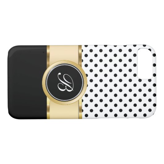Classy Monogram iPhone 7 Hoesje (Achterkant (Horizontaal))