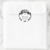 Classy  Monogrammed Cherub Sticker (Tas)