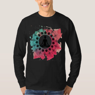 Classy Mood Lotus Flower Mandala Yoga Meditation G T-shirt