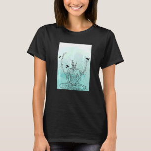 Classy Mood Lotus Flower Mandala Yoga Meditation G T-shirt