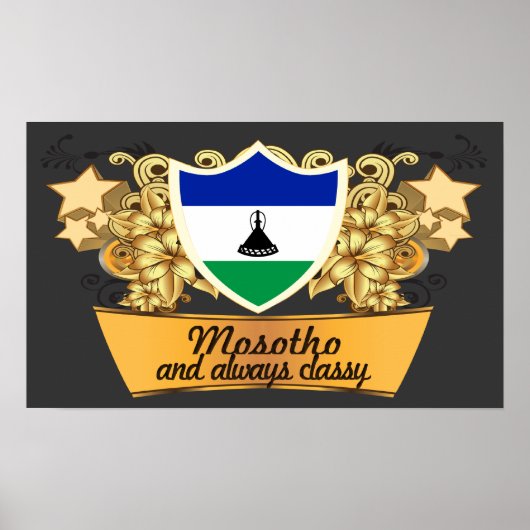 Classy Mosotho Poster (Voorkant)