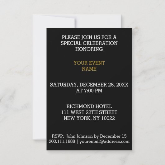 Classy Musical Dance Cabaret Vip Invitation (Dos)