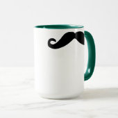 Classy Mustache Mok (Voorkant rechts)