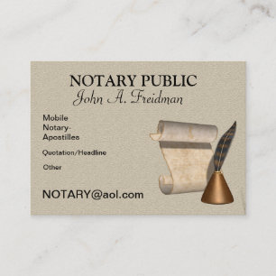 CLASSY NOTARY PUBLIC Visitekaartje