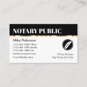 Classy Notional Public Editable Visitekaartjes (Voorkant)