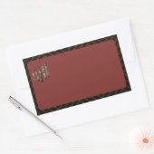 Classy Nutcracker Soldiers Name Labels Red (Envelop)