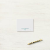 Classy of the Desk of Monogram Post-it® Notes (Op bureau)