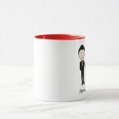 Classy-paar - aangepaste cartoon-mok mok (Midden)