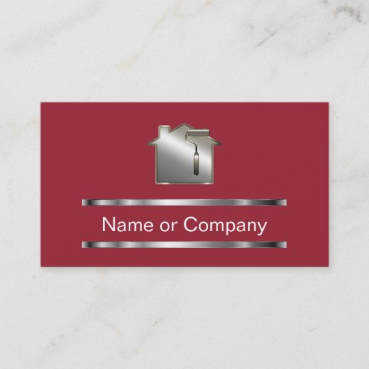 Classy Painter-Visitekaartjes Visitekaartje (Voorkant)