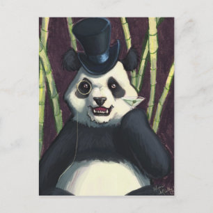Classy Panda Briefkaart