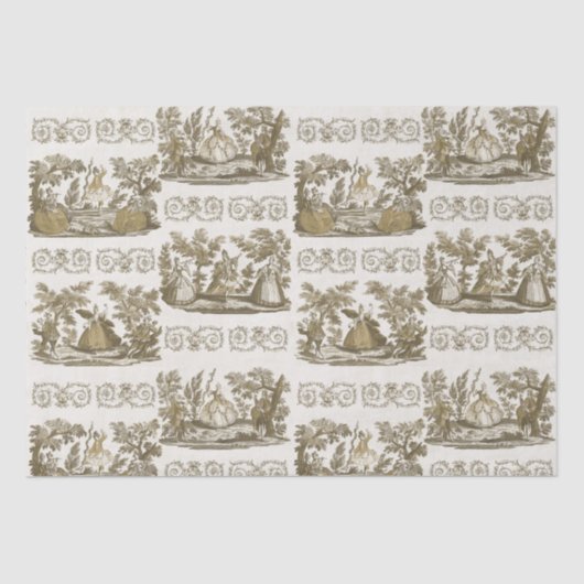 Classy   Pastorale Dans Beige Tissuepapier (Voorkant)