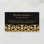 Classy Personal Concierge Elegant Visitekaartje (Achterkant)