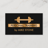 Classy Personal Trainer Visitekaartje (Voorkant)