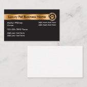 Classy Pet Business of Service Visitekaartje (Voorkant / Achterkant)