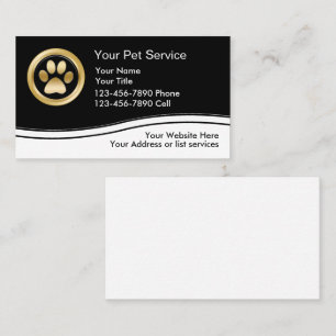Classy Pet Care Visitekaartjes