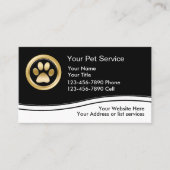Classy Pet Care Visitekaartjes (Voorkant)