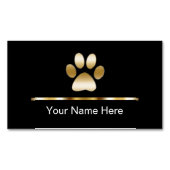 Classy Pet Service Magnetisch Visitekaartje (Voorkant)