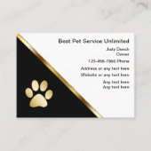 Classy Pet Service-Visitekaartjes Visitekaartje (Voorkant)